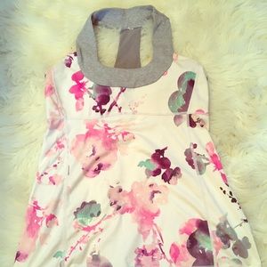 Lululemon floral racer back tank 8